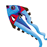 Fish Pyro Delta Kite - Cool